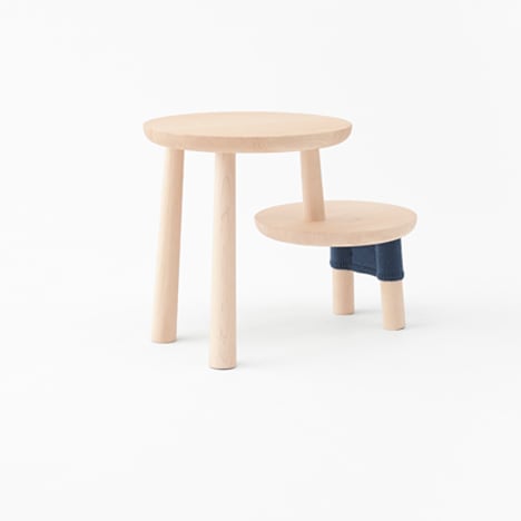 Nendo bases furniture for Walt Disney Japan on Winnie-the-Pooh characters