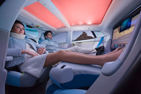 Luxury self-driving XchangE Cars to become offices of tomorrow