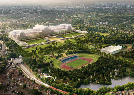Zaha, Rogers and Chipperfield shortlisted for Crystal Palace rebuild