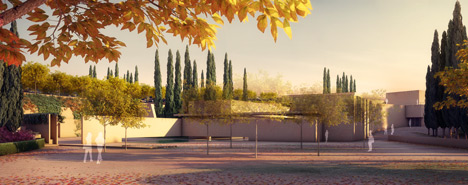 Álvaro Siza presents new entrance for the Alhambra