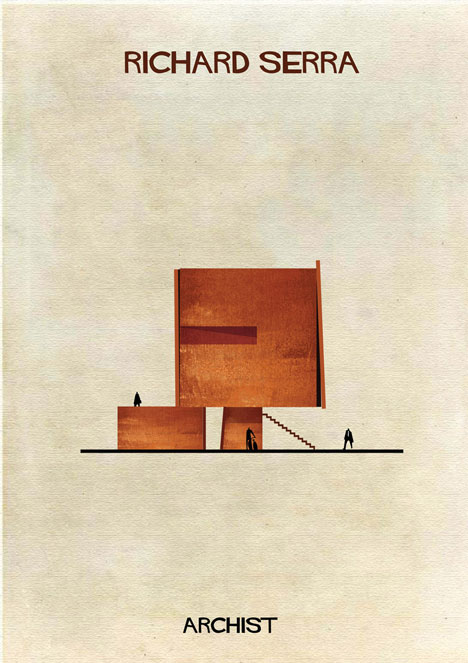 Art meets architecture in Federico Babinas Archist Series