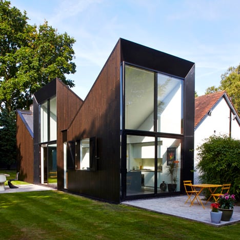 Blee Halligan's Triptych house extension catches sunlight from three directions