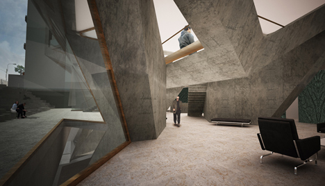 Tammo Prinz's modular skyscraper concept celebrates five-sided surfaces