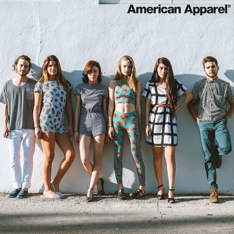 American Apparel launches capsule collection with Memphis designer Nathalie Du Pasquier