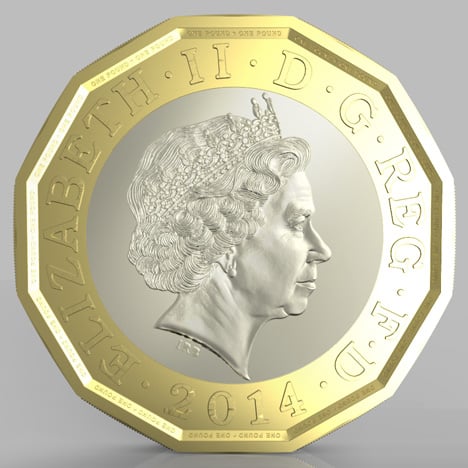 New UK £1 coin