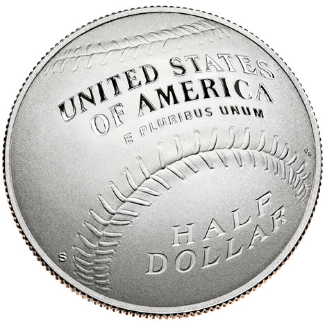US Mint curved coins 2014 clad half dollar