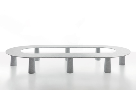 Arena table by Jasper Morrison for Marsotto Edizioni