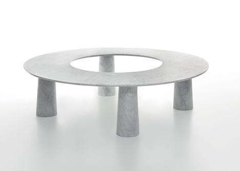 Arena table by Jasper Morrison for Marsotto Edizioni