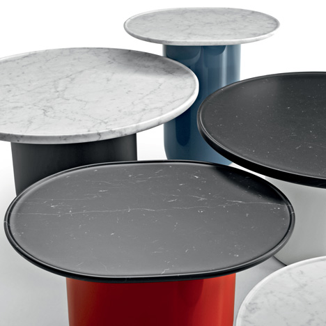Button Tables by BarberOsgerby for B&B Italia