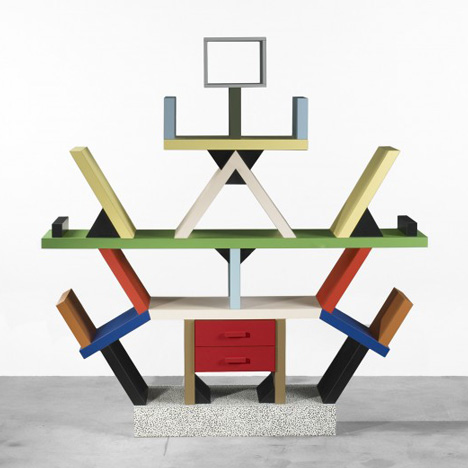 Carlton bookcase by Ettore Sottsass