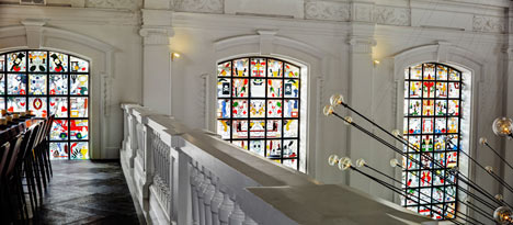 Church renovated into a restaurant in Antwerp by Piet Boon