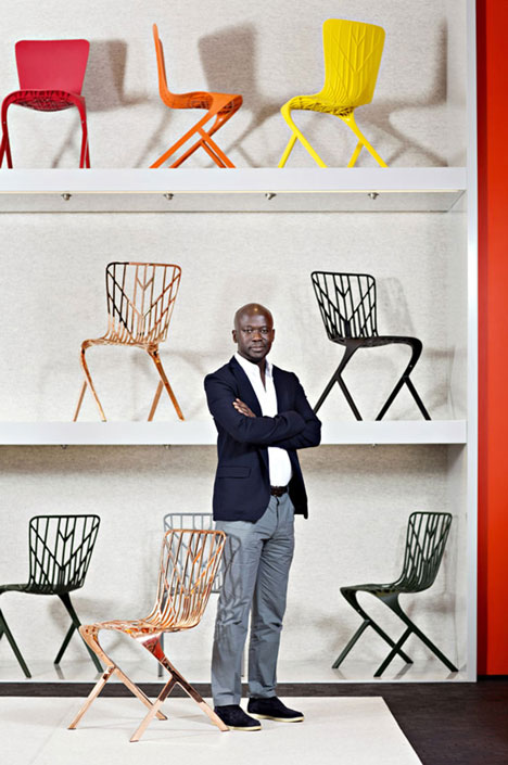 David Adjaye Washington chair chair collection for Knoll Milan 2014