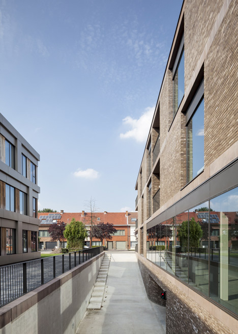 Areal Architecten's Mayerhof retirement home wraps around two courtyards
