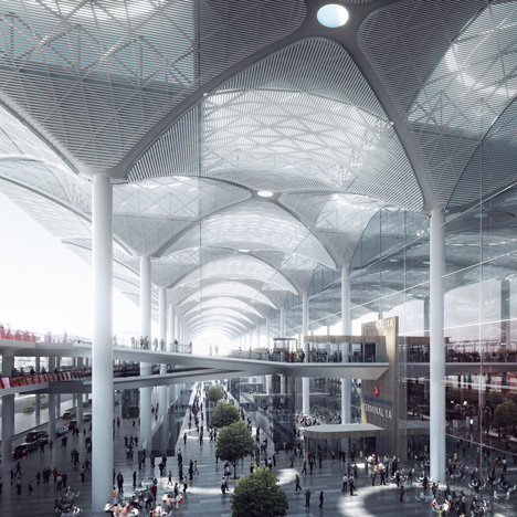 Pininfarina and AECOM win competition for air-traffic control tower at Istanbul New Airport