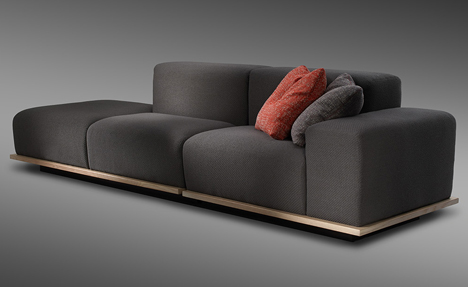 Meet sofa by Fattorini+Rizzini+Partners for Offecct