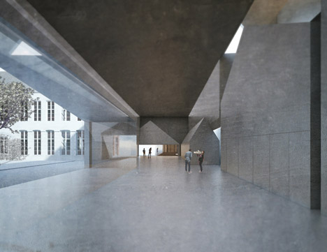 School of Architecture, Tournai by Aires Mateus