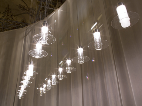 Wonderglass lighting collection at Milan 2014