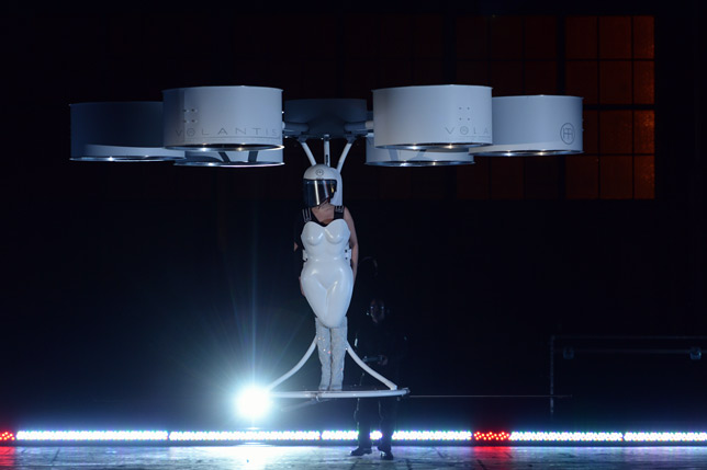 Studio XO and Lady Gaga, Volantis, world's first flying dress