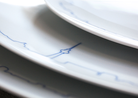 Big Cities tableware set for Rosenthal by BIG and Kilo Design