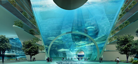 Floating City concept by AT Design Office