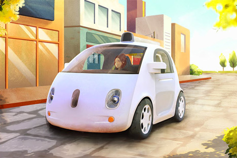 Google self-driving car_dezeen_2