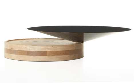 Laurel Coffee Table by Luca Nichetto in ash