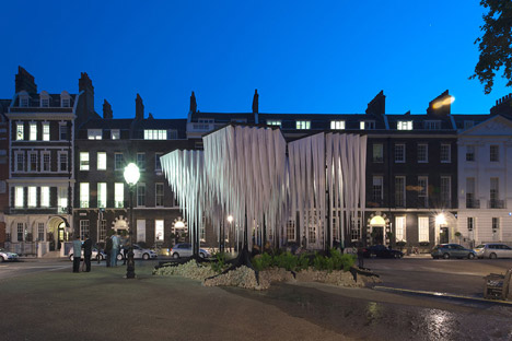 Gun Architects unveils Rainforest pavilion at London's Architectural Association