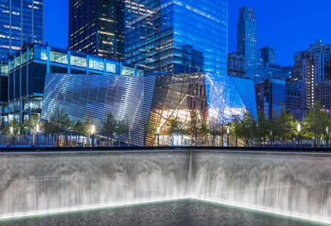 Snohetta pavilion World Trade Center Memorial site