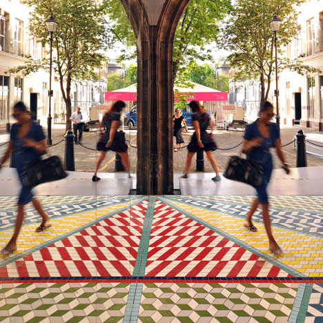 Tile Mile by Russ + Henshaw at Clerkenwell Design Week