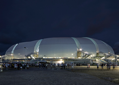 FIFA World Cup 2014 stadiums photographed 