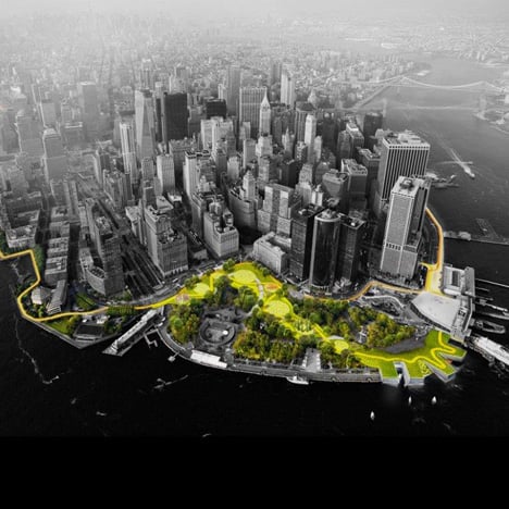Big U Manhattan flood defences by BIG and One Architecture