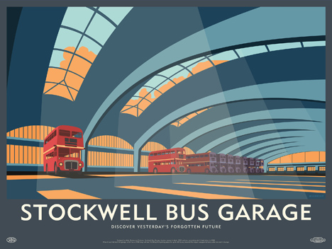 Stockwell Bus Garage by Dorothy