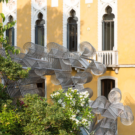 Forever Bicycles by Ai Weiwei at the Lisson Gallery Venice