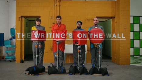 The Writing's On The Wall music video by OK Go