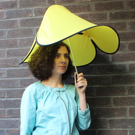 Drop umbrella by Ayca Dundar is made of 