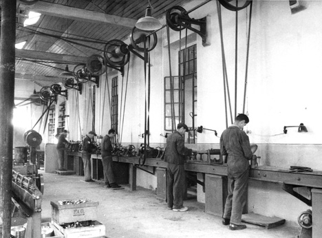 Alessi factory in the 1920s