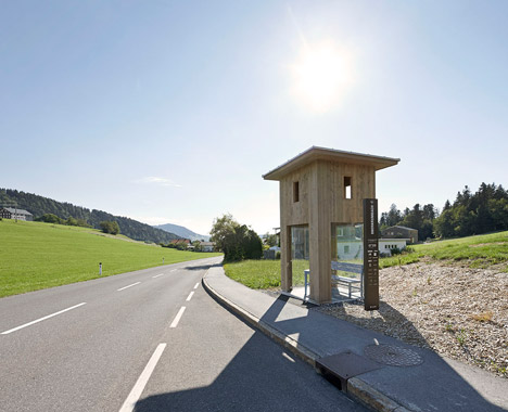 Bus Stops in Krumbach Austria