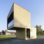 Architect-designed bus stops in Austria photographed by Hufton + Crow