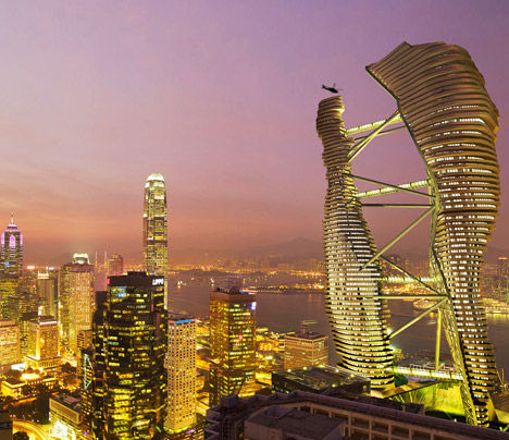 Hong Kong Arcology SkyScraper, Hong Kong, China, by Studio Cachoua Torres Camilletti