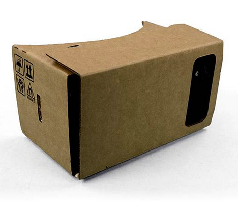 Google Cardboard virtual reality headset
