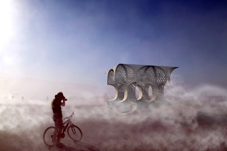 Hayam temple by Josh Haywood for Burning Man Festival