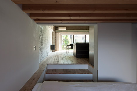 House with Loft by Hiroyuki Tanaka