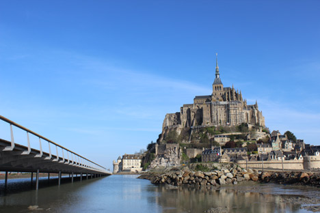 Jetty to Mont-Saint-Michel by Dietmar Feichtinger Architectes
