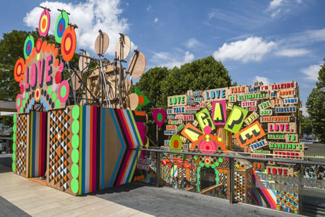 Temple of Agape by Morag Myerscough and Luke Morgan