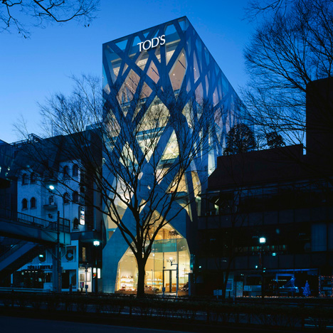 Tod's Omotesando building by Toyo Ito