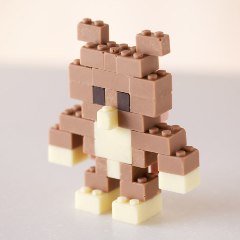 Chocolate Lego by Akihiro Mizuuchi