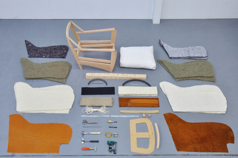 Upholstery components by Coakley & Cox