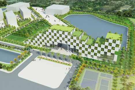 Технический Университет FPT - проект Vo Trong Nghia Architects