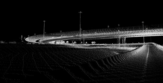 Example of a point cloud