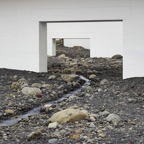 Artist Olafur Eliasson's solo exhibition at Denmark's Louisiana Museum of Modern Art, Copenhagen